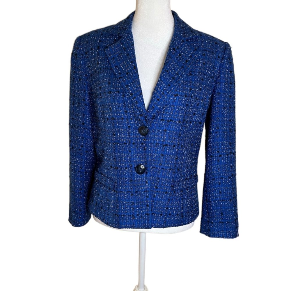 Bergamo by EBI Blue Blazer, Size 2